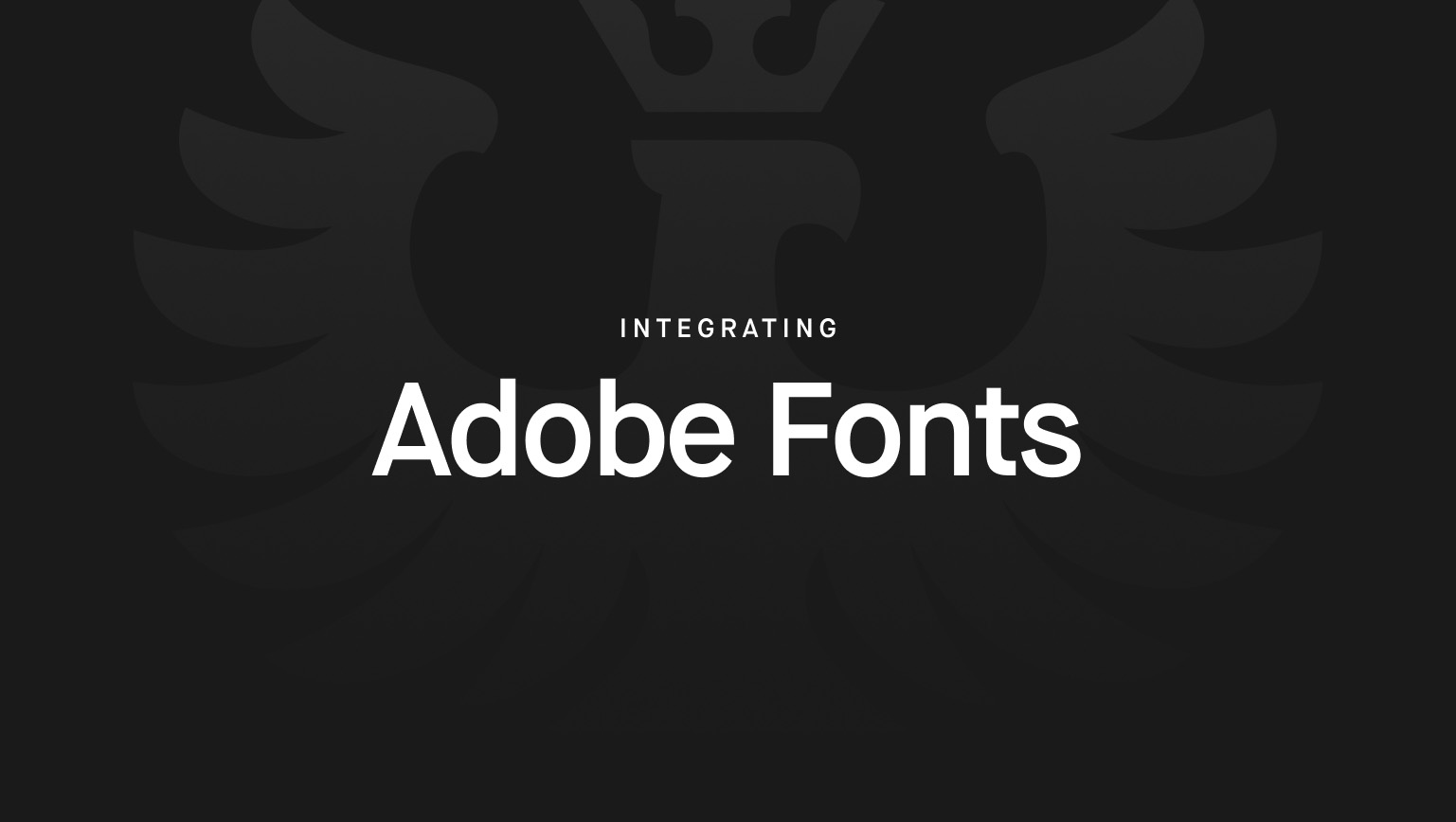 Adobe Fonts