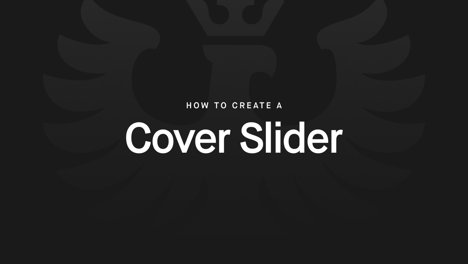 Cover Slider