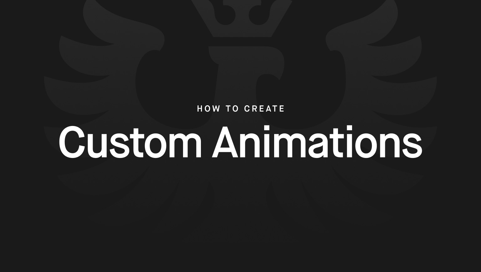 Custom Animations