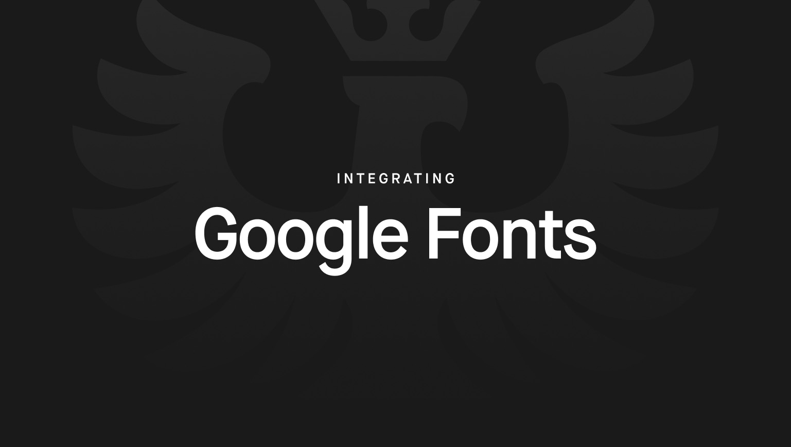 Google Fonts